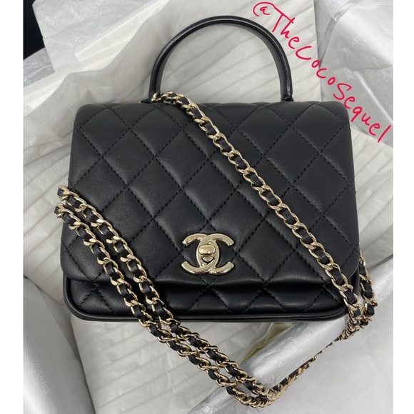 CHANEL Handbags - SOLD. CHANEL Mini Citizen Chic Top Handle Flap Bag